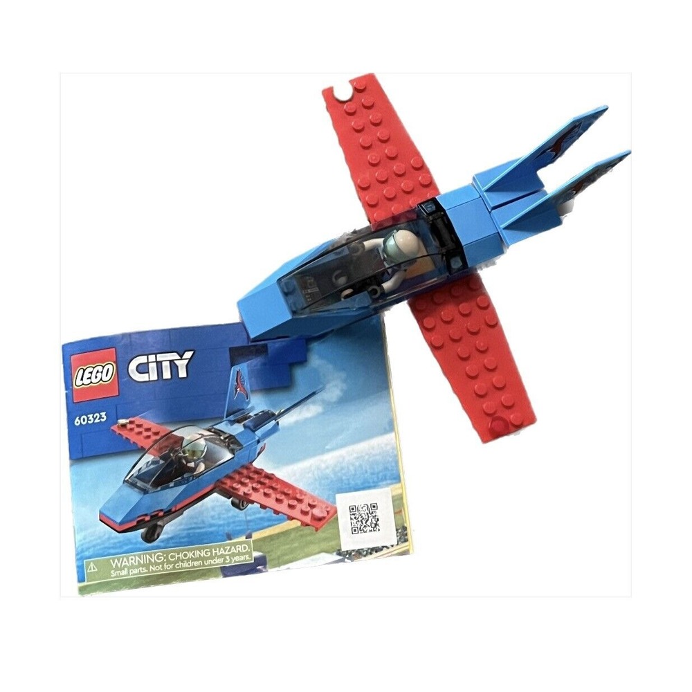 LEGO CITY: Stunt Plane (60323)‎ Complete Includes Manual